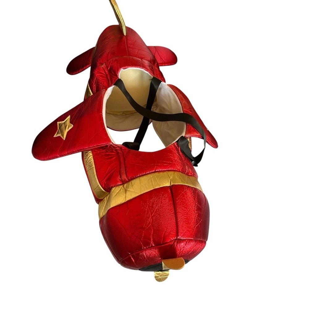 Kids Rocket Costume in Red and Gold